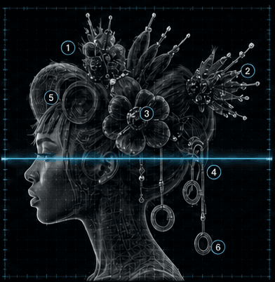 发型Blueprint扫描画面